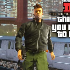 GTA 3: Definitive Edition - 10 Things You NEED TO KNOW