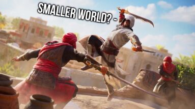 NEXT ASSASSINS CREED WORLD SIZE REDUCED, NEXT PS5 UPDATE LEAKED & MORE