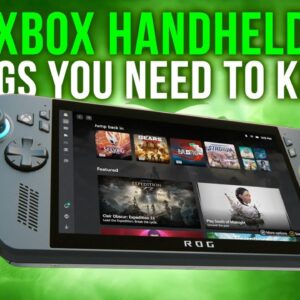 XBOX Handheld: 10 Things You NEED TO KNOW