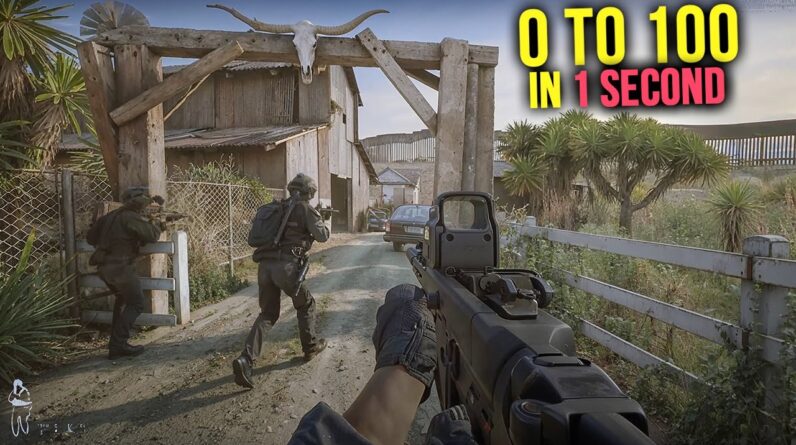 10 Games That Go 0 TO 100 in A SECOND